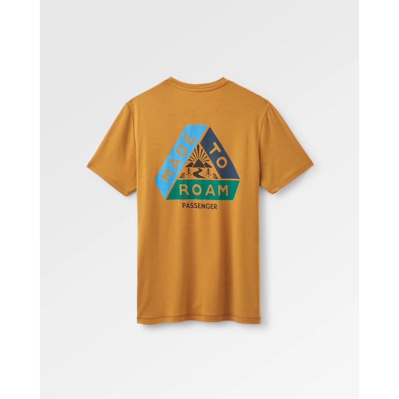 Trail Active Recycled T-shirt – Dusty Ochre