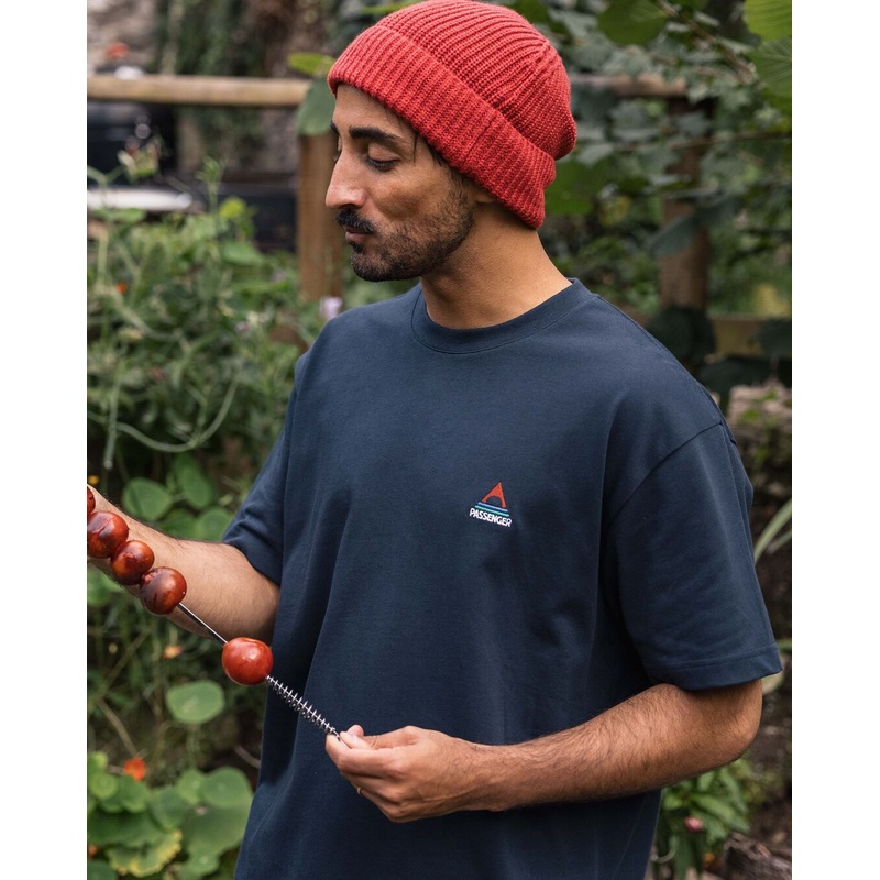 Vita Organic Relaxed Fit T-Shirt – Deep Navy