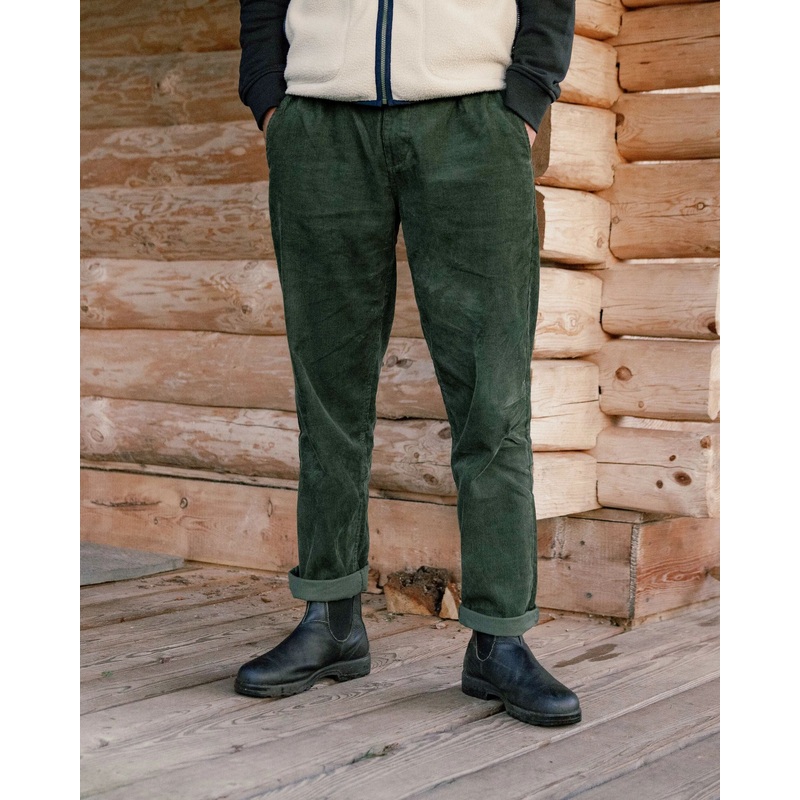 Adventurer Cord Trouser – Fir Tree