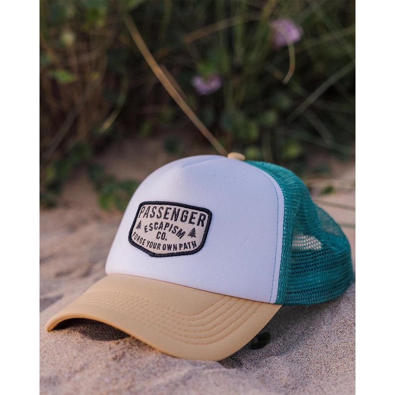 Forge Snapback Trucker Cap – Mustard Tricolour