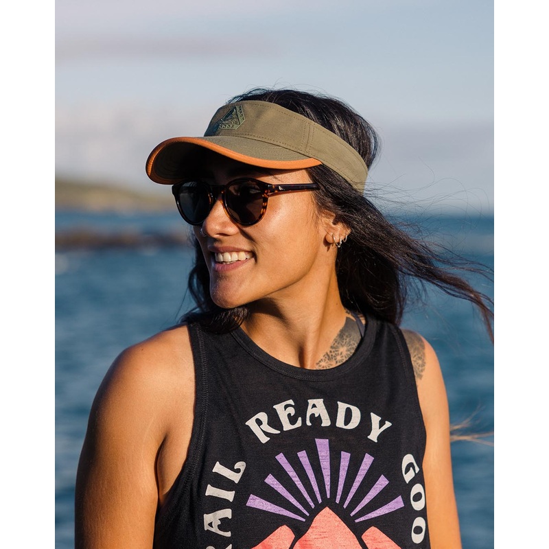 Lima Recycled Visor – Dusty Olive