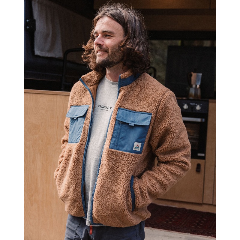 Valiant Deep Pile Fleece – Toffee